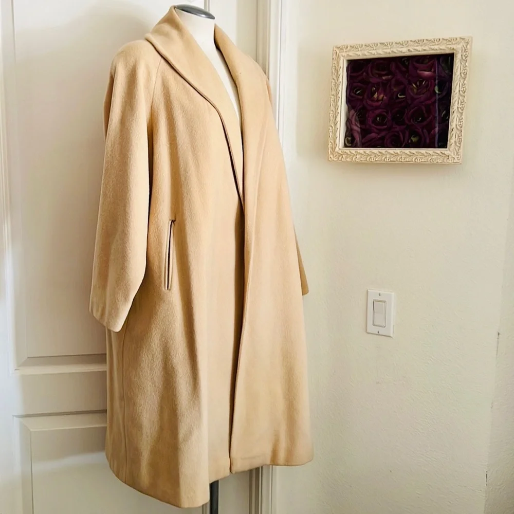 100% Cashmere~Swing Coat / Vintage~50’s / Gertz~Long Island - Picture 1 of 16